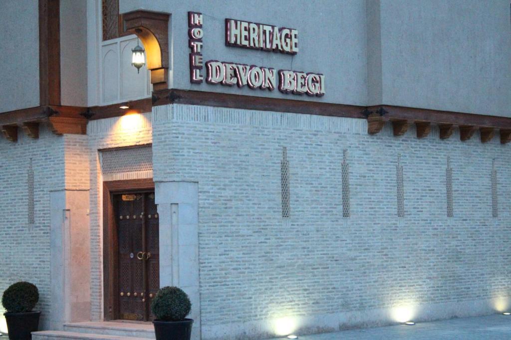 Devon Begi Heritage Hotel Buhara Exterior foto